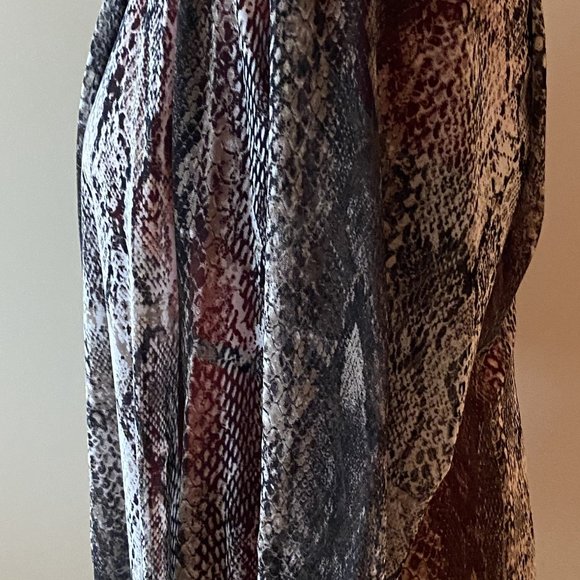 Python-Print Duster, Jostar, Size 3x - Picture 2 of 6